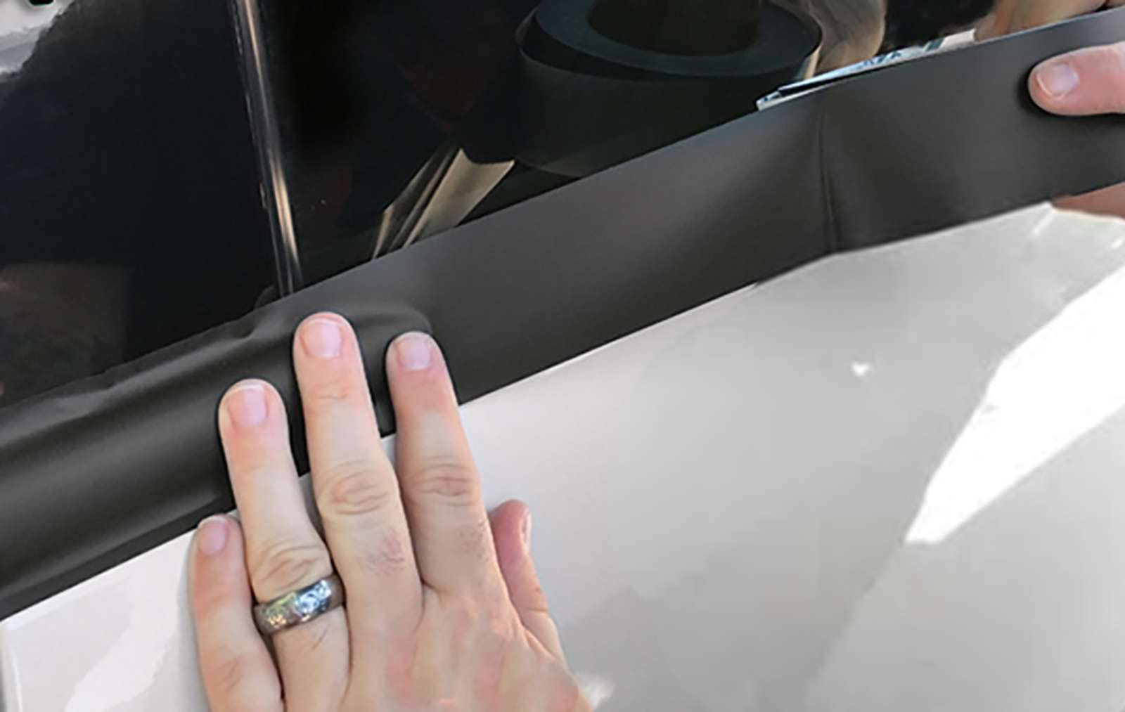 3M 2080 G12 Gloss Black Vinyl Wrap Kit for Black Out Chrome Delete